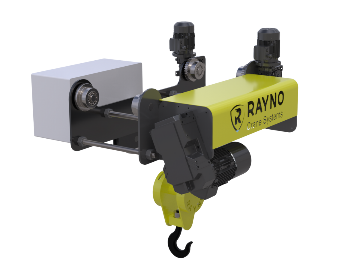 Side-Suspended Monorail Crane